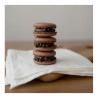 Mini macaron saveur chocolat