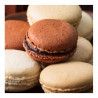 Mini macaron saveur chocolat